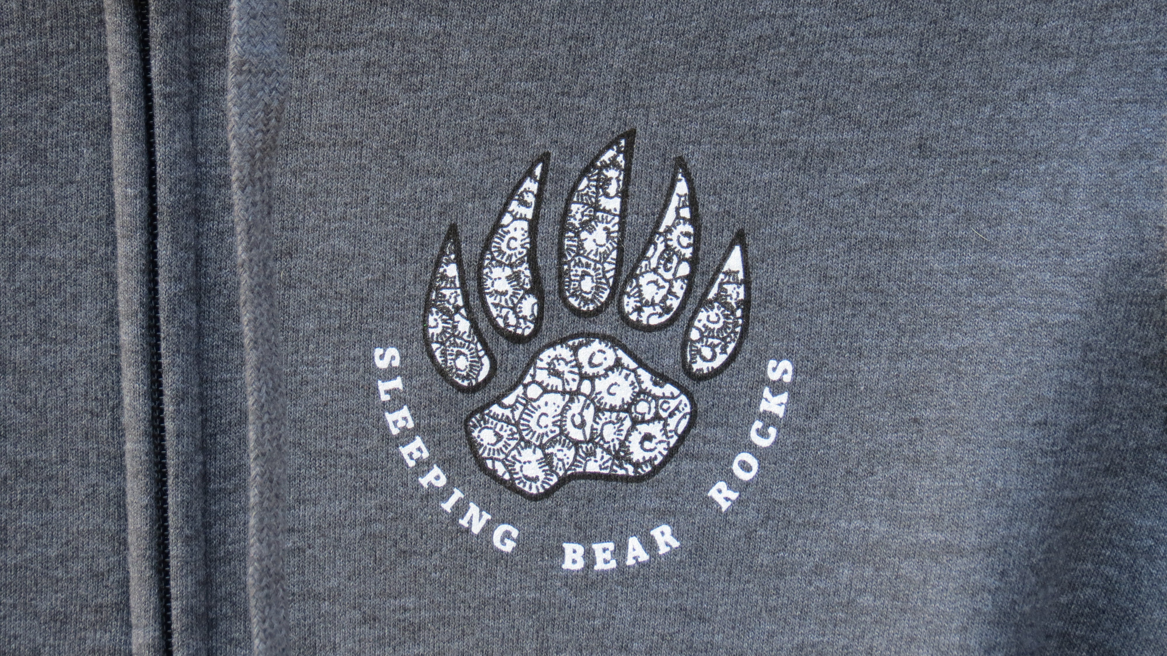 Sleeping Bear Rocks Full Zip Sweatshirt
